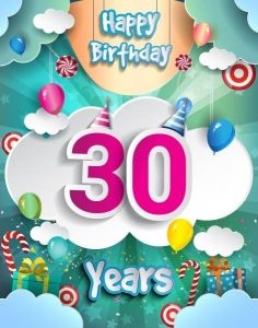 #40+ Best Happy 30th Birthday Status Wishes (Quotes, Greetings, Messages) 2