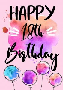 #40+ Best Happy 18th Birthday Status Wishes (Quotes, Greetings, Messages) 2