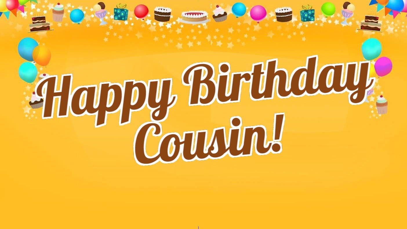 #40+ Best Happy Birthday Cousin Status Wishes (Quotes, Greetings ...