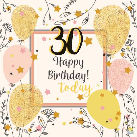 #40+ Best Happy 30th Birthday Status Wishes (Quotes, Greetings ...